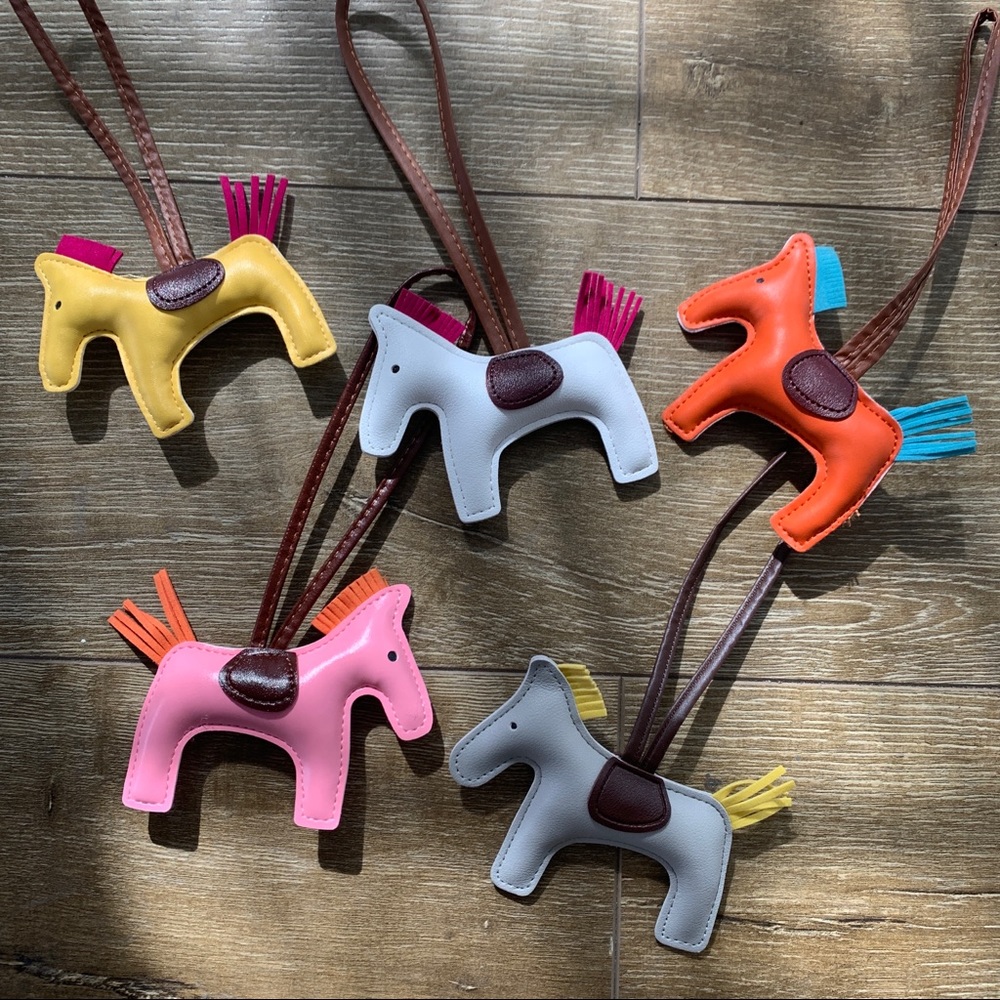 Cute Horse Keychain Bag Charm